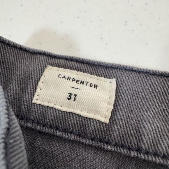 Pacsun Men’s Grey Carpenter Pants Distressed Style Size 31 100% Cotton - Picture 12 of 15